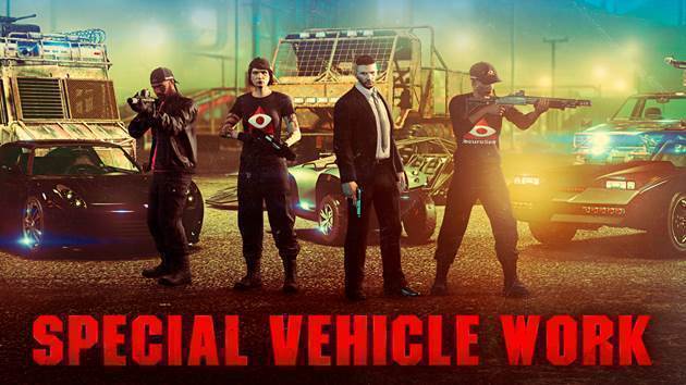 Esta semana en GTA Online: recompensas dobles en trabajos de vehículos especiales, Guerras comerciales y La serie Adversario de The Diamond, camisetas desb