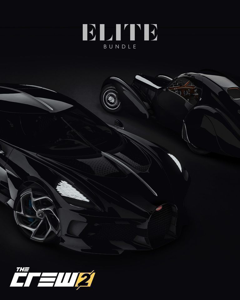 Los legendarios autos bugatti llegarán mañana a THE CREW 2