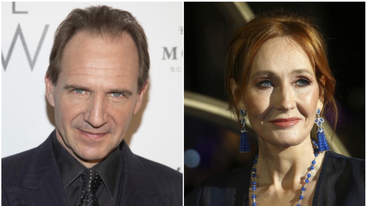 Ralph Fiennes defiende a JK Rowling por controversia