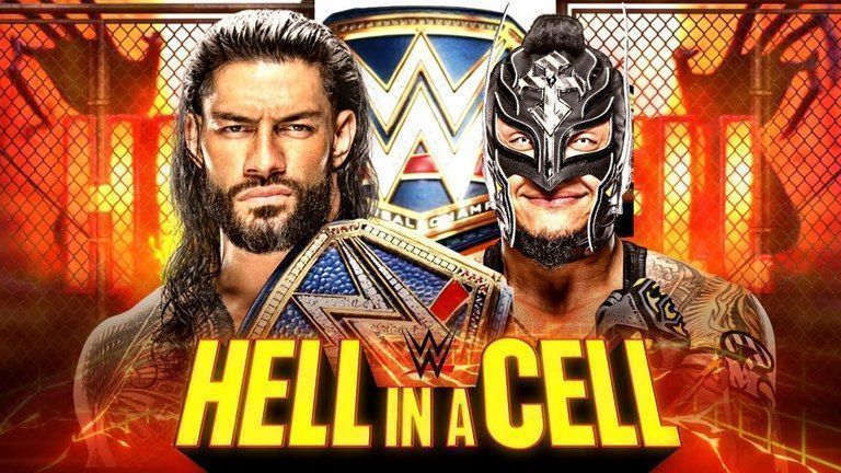 WWE Roman Reings contra Rey Mysterio en Hell in a Cell por el campeonato Universal