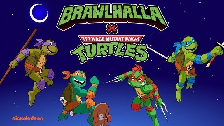 Pelea como Leonardo, Rafael, Donatello y Miguel Ángel de Teenage Mutant ninja Turtles de Nickelodeon en Brawlhalla® a partir de hoy