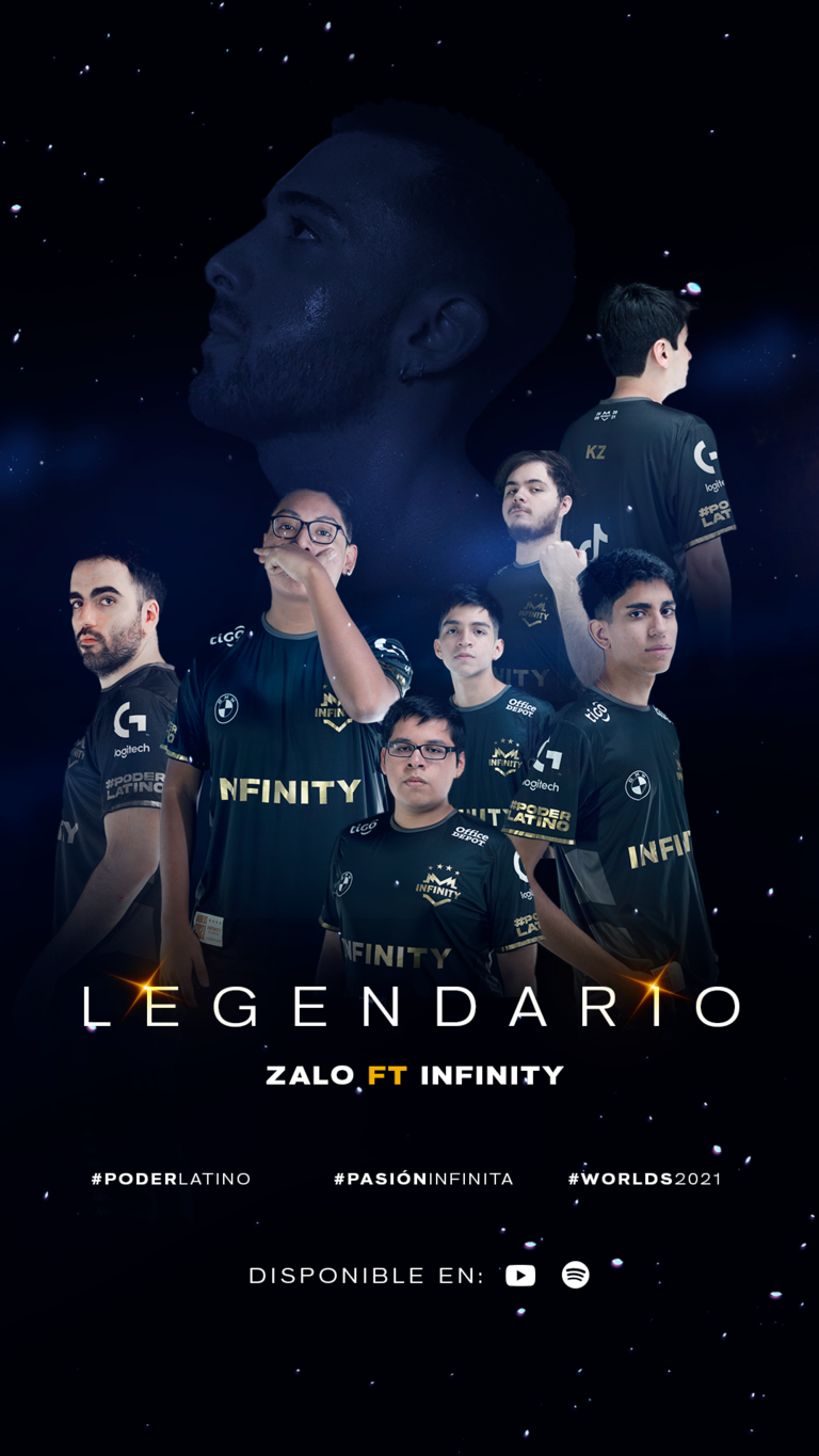 INFINITY lanza la campaña “LATAM en #Worlds2021” para conquistar la escena del Mundial de League of Legends en Islandia