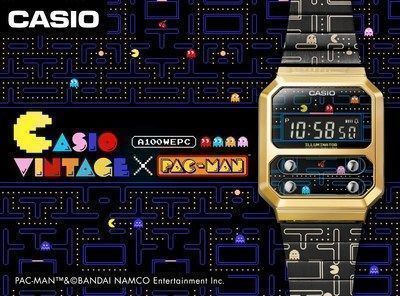 Casio lanza modelo de colaboración PAC-MAN con un estilo divertido y retro en un reloj digital