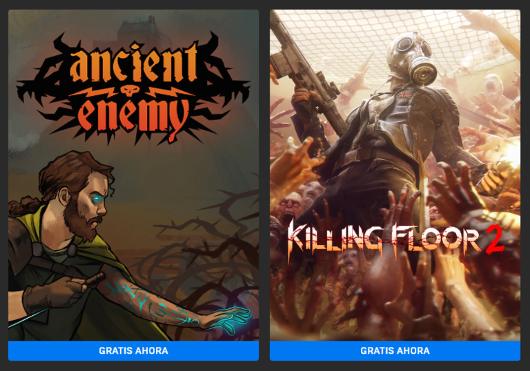 Ancient Enemy y Killing Floor 2 GRATIS en EPIC GAMES STORE!