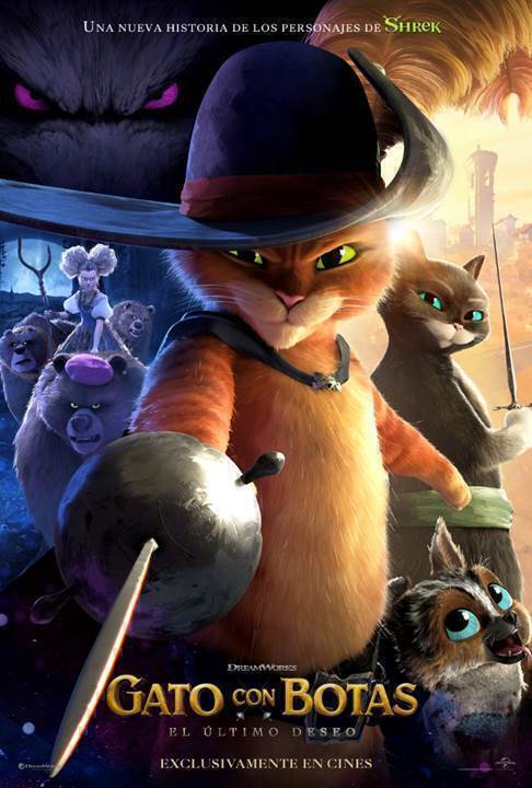 Personaje del Gato Con Botas estará en el Festival de Luz | Película estrena el 25 de diciembre