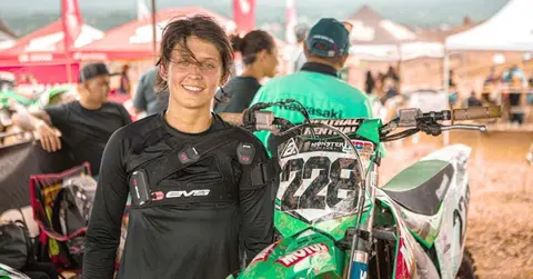 María Paula Saborío Campeona Nacional de Motocross