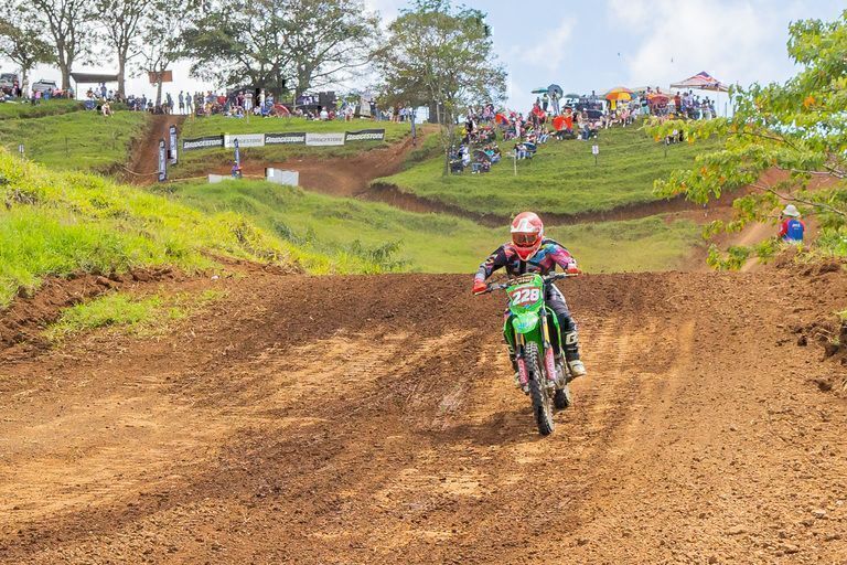 María Paula Saborío es la Campeona Nacional de Motocross