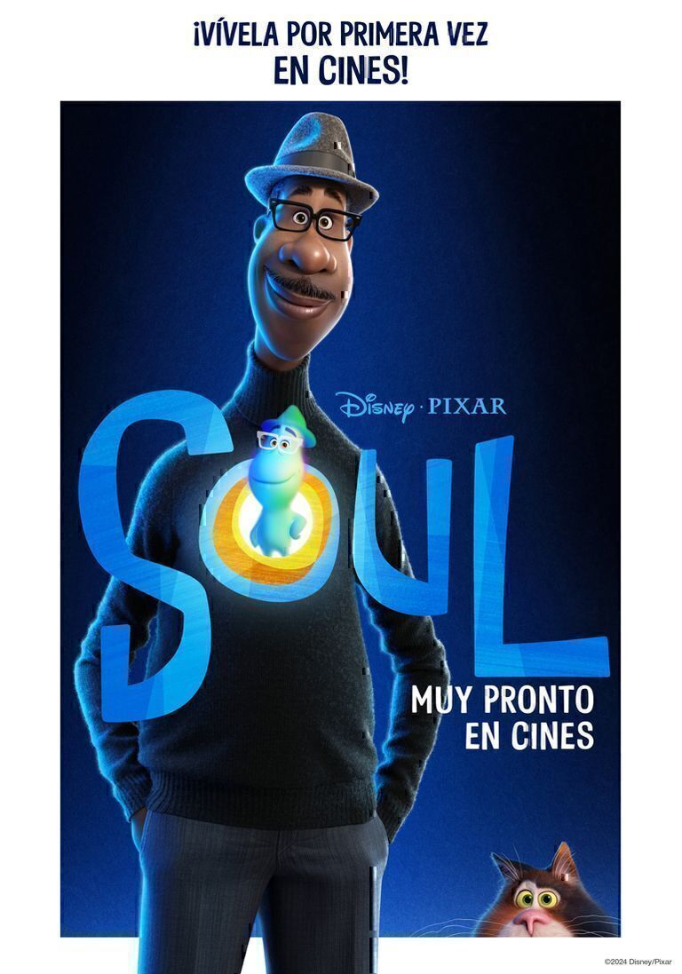 SOUL DE DISNEY Y PIXAR LLEGA POR PRIMERA VEZ A LOS CINES EL 8 DE FEBRERO  YA SE ENCUENTRAN DISPONIBLES UN NUEVO PÓSTER Y CONTENIDO ADICIONAL