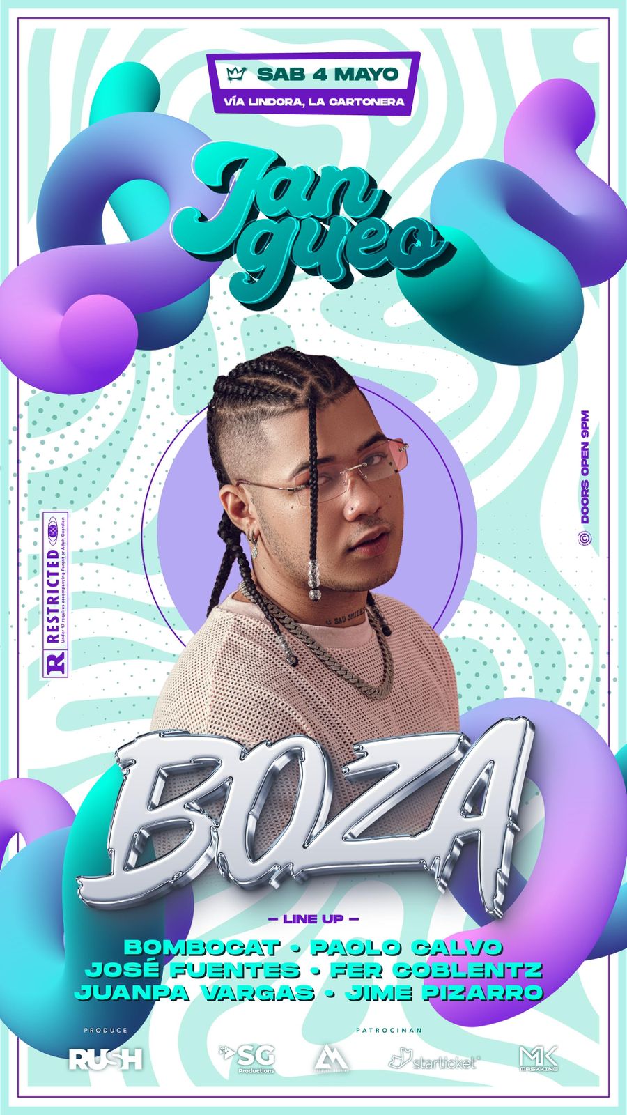 EL CANTANTE PANAMEÑO BOZA SE PRESENTARÁ EN COSTA RICA