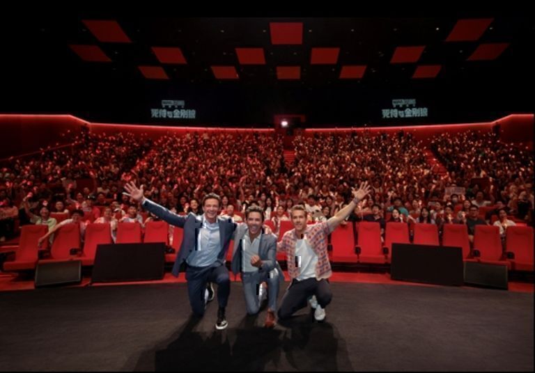 MARVEL STUDIOS COMPARTE IMÁGENES DE LA GIRA MUNDIAL DE PRENSA  DE DEADPOOL & WOLVERINE EN SHANGHAI