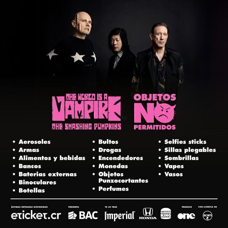 DETALLES FINALESTHE WORLD IS A VAMPIRE TOUR