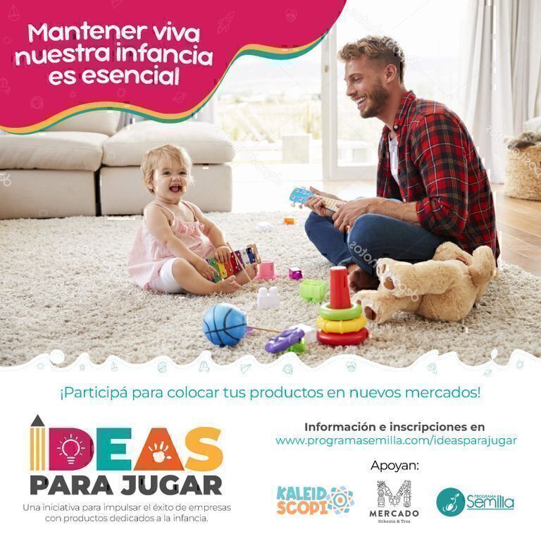 " Ideas para jugar" abre convocatoria para emprendimientos enfocados en la niñez en Costa Rica