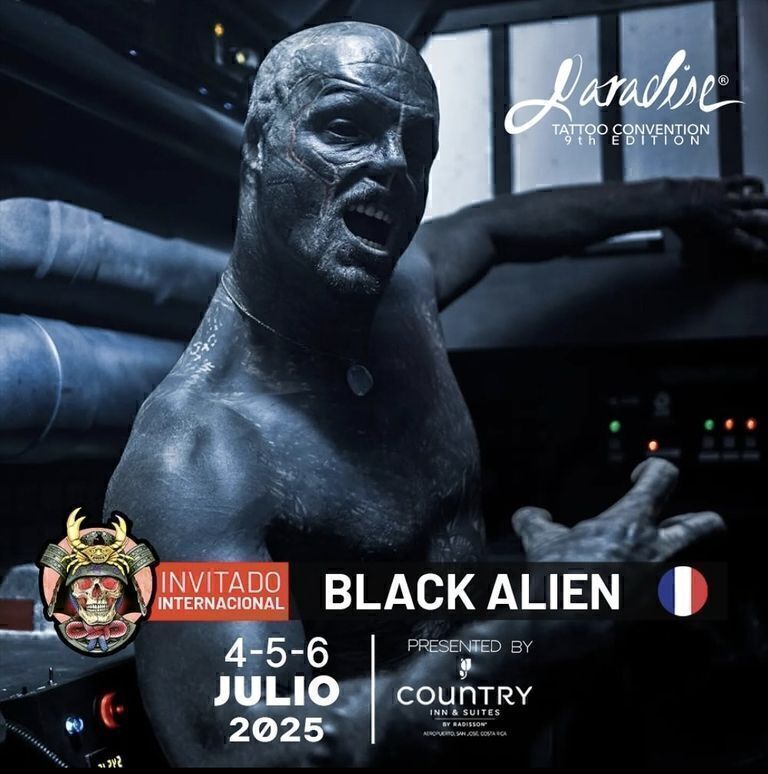 BLACK ALIEN se presenta por primera vez en Costa Rica.
