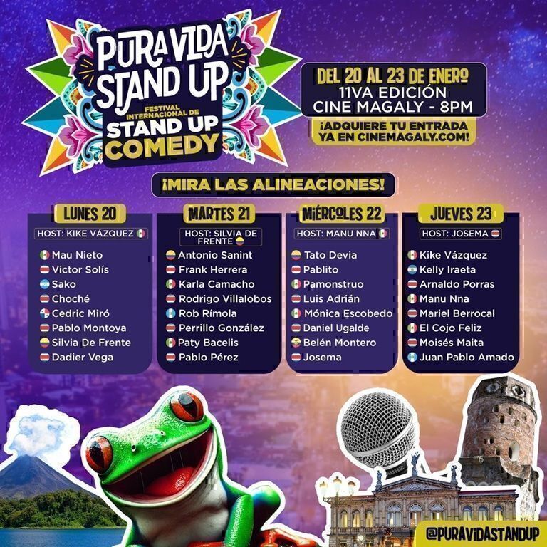 ¡El Festival Internacional de Stand-Up Comedy 2025 está a la vuelta de la esquina!