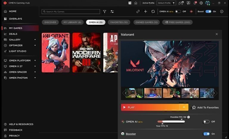 CES 2025: OMEN AI de HP hechiza el juego, optimizando el rendimiento con un solo clic