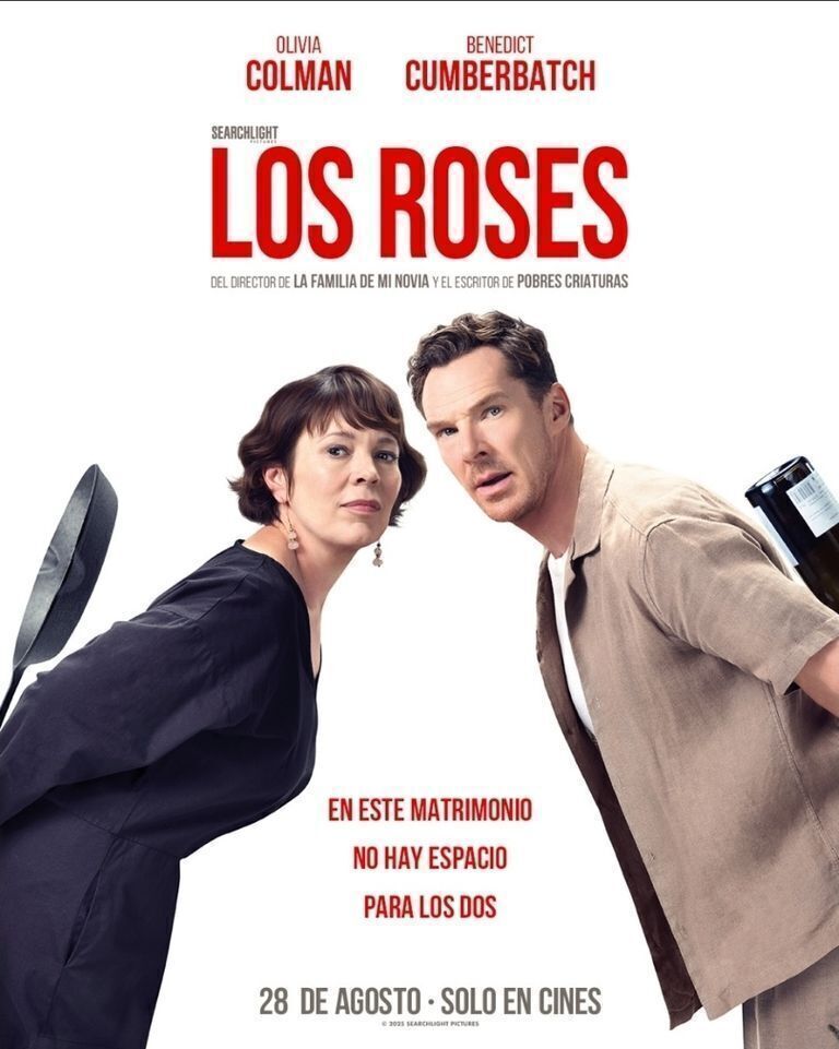 YA ESTÁ DISPONIBLE EL PÓSTER DE LOS ROSES, QUE LLEGA A LOS CINES  EL 28 DE AGOSTO