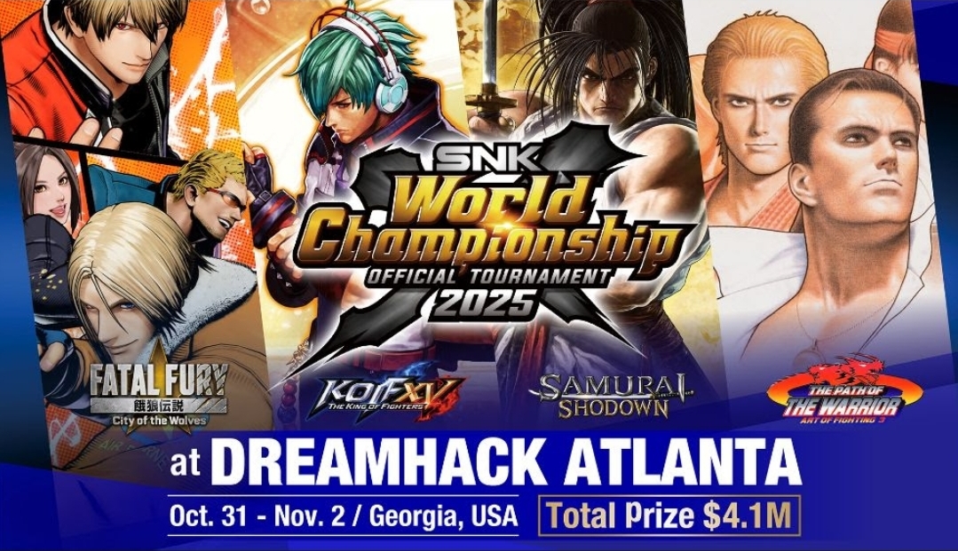 ¡SNK revela más detalles del SNK World Championship 2025!