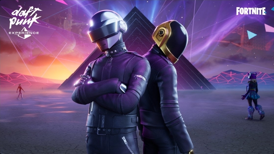 La nueva Experiencia Daft Punk en Fortnite rinde tributo al icónico dúo – disponible a partir del 27 de septiembre.