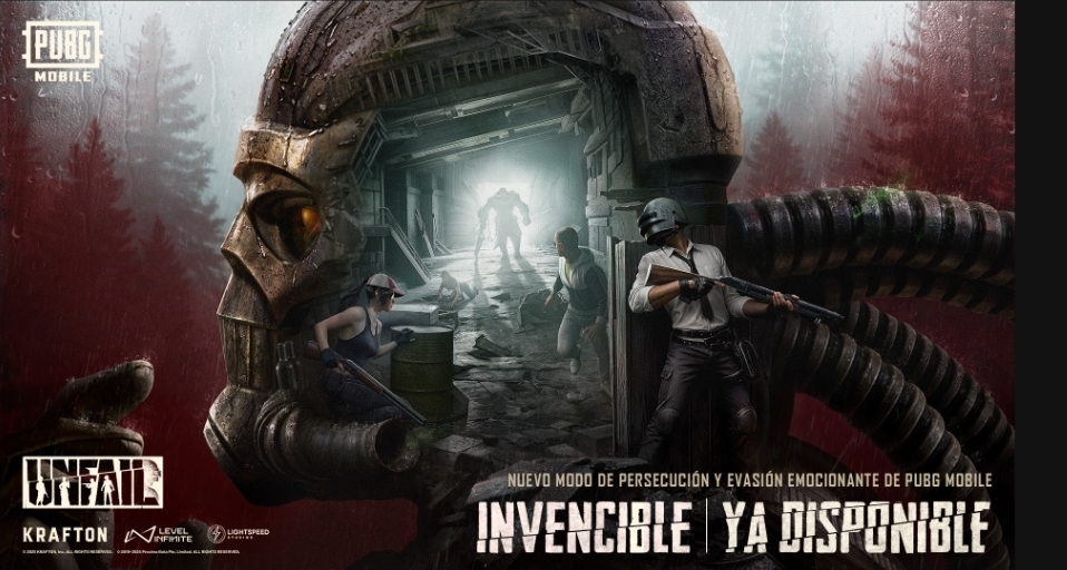 PUBG Mobile lanza su primer modo PvP asimétrico, “Invencible”, que ofrece emocionantes enfrentamientos entre depredadores y supervivientes