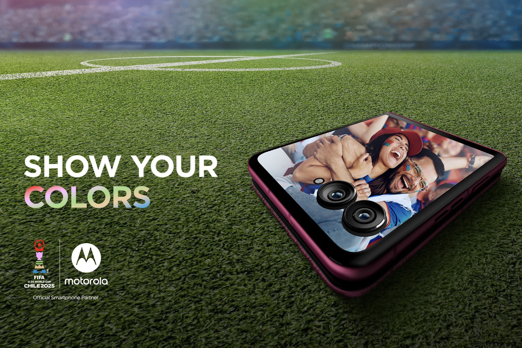 Motorola se une a la Copa Mundial Sub-20 de la FIFA Chile 2025™ como socio oficial de smartphones