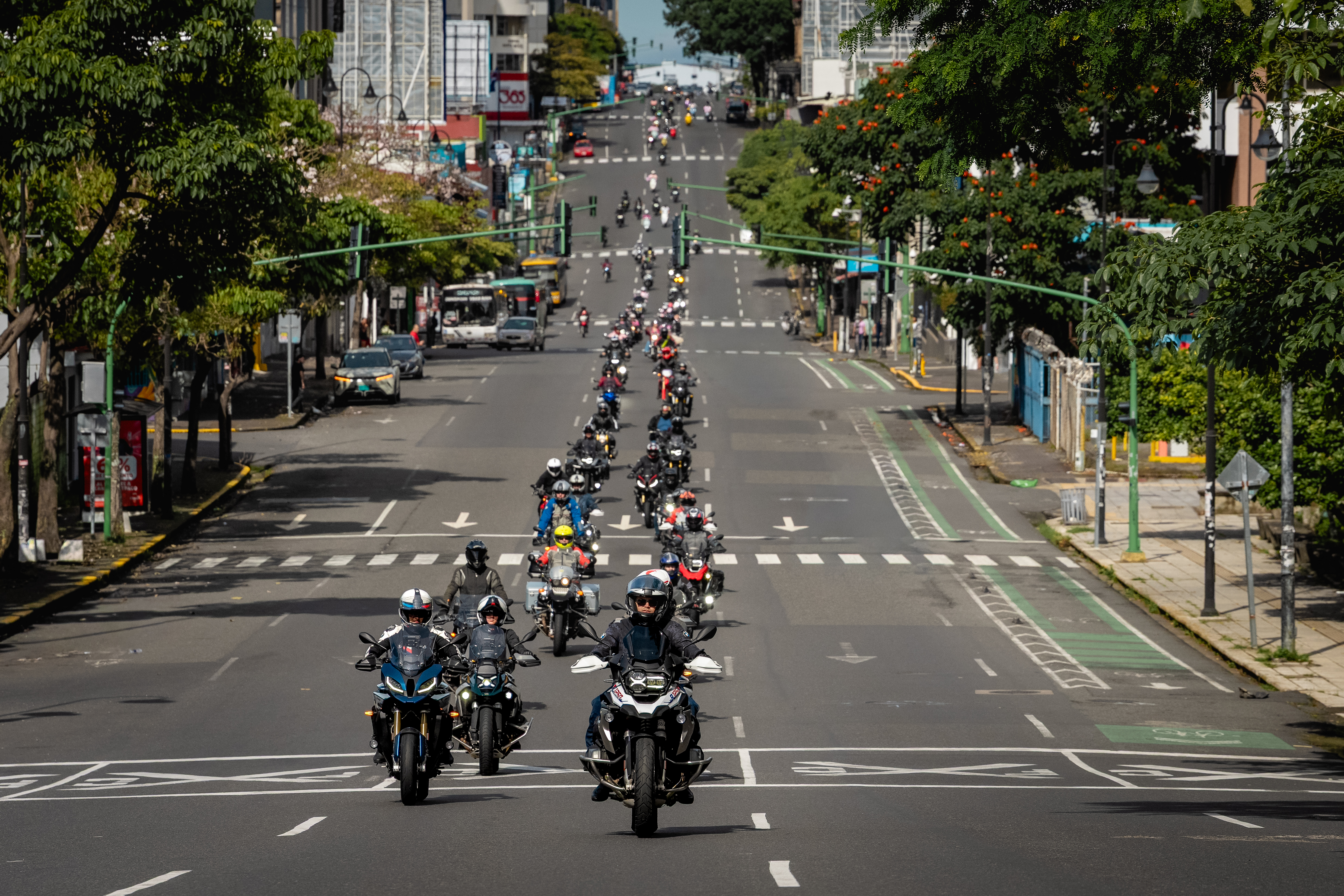 Motociclistas recaudan ¢1.5 millones para la lucha contra el cáncer de mama