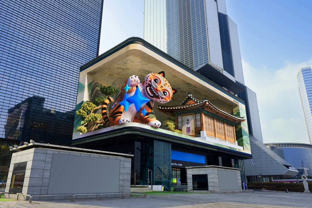 El boom del marketing 3D: pantallas gigantes crean escenarios hiperrealistas a cielo abierto