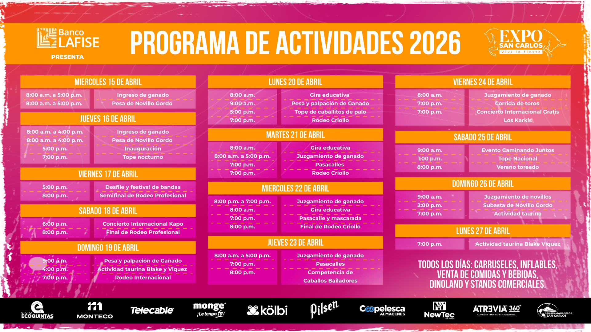 Mucho más que una feria: Expo San Carlos 2026 es el músculo comercial que   impulsará a la Zona Norte en Abril