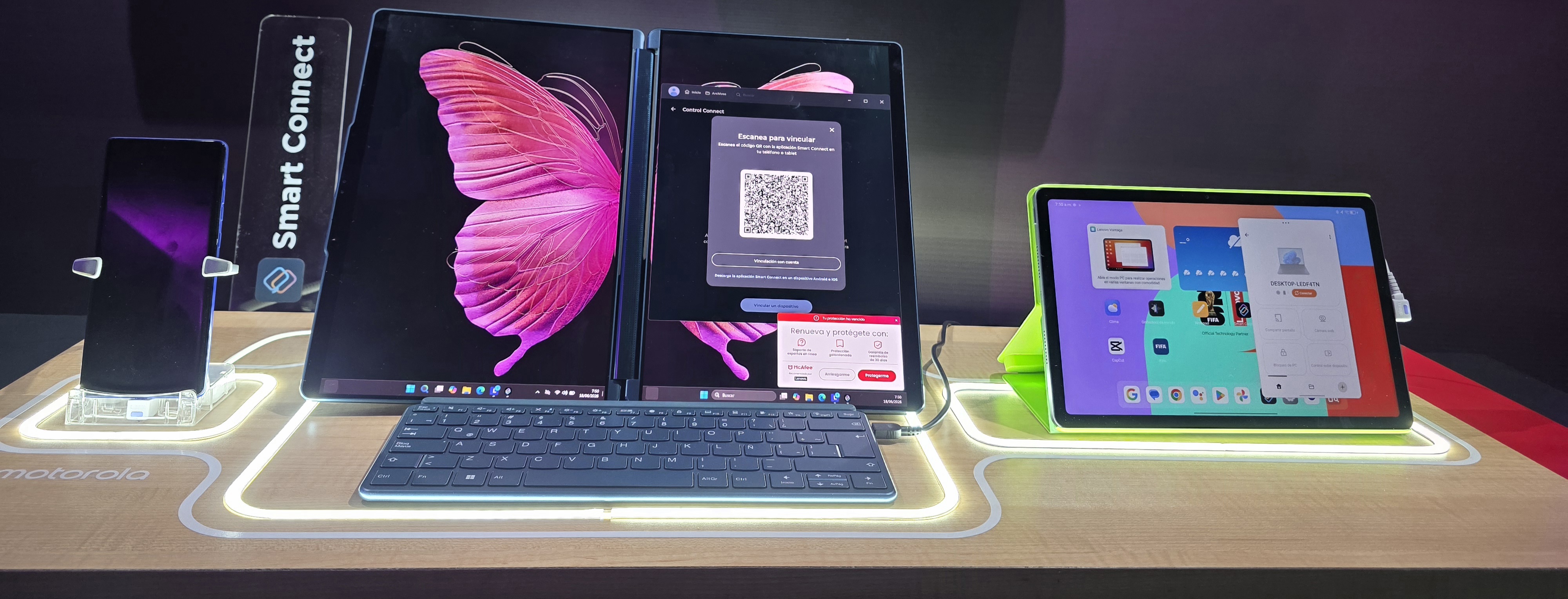 La tecnología detrás de la FIFA 2026 fue protagonista en Lenovo Tech World Costa Rica