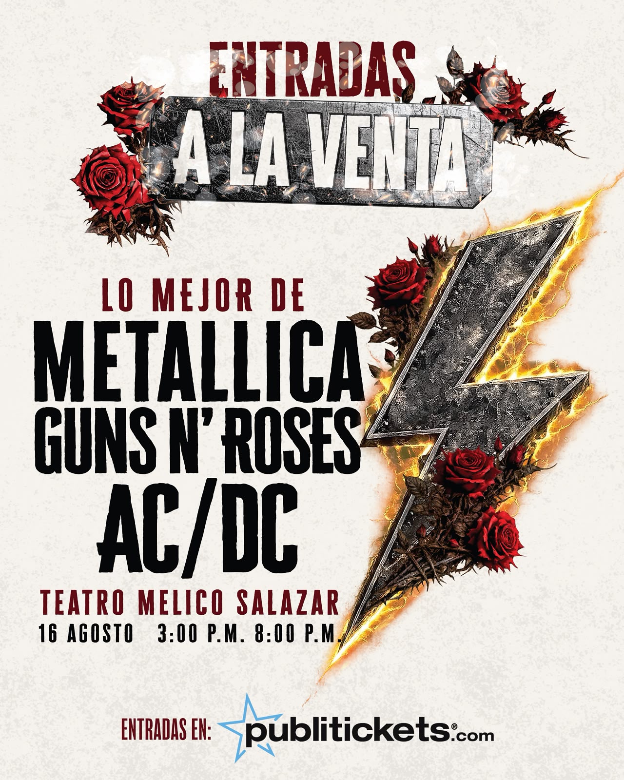 EL ROCK SE APODERA DEL MELICO SALAZAR: LA  ORQUESTA FILARMÓNICA DE COSTA RICA RINDE  HOMENAJE A GUNS N' ROSES, METALLICA Y  AC/DC