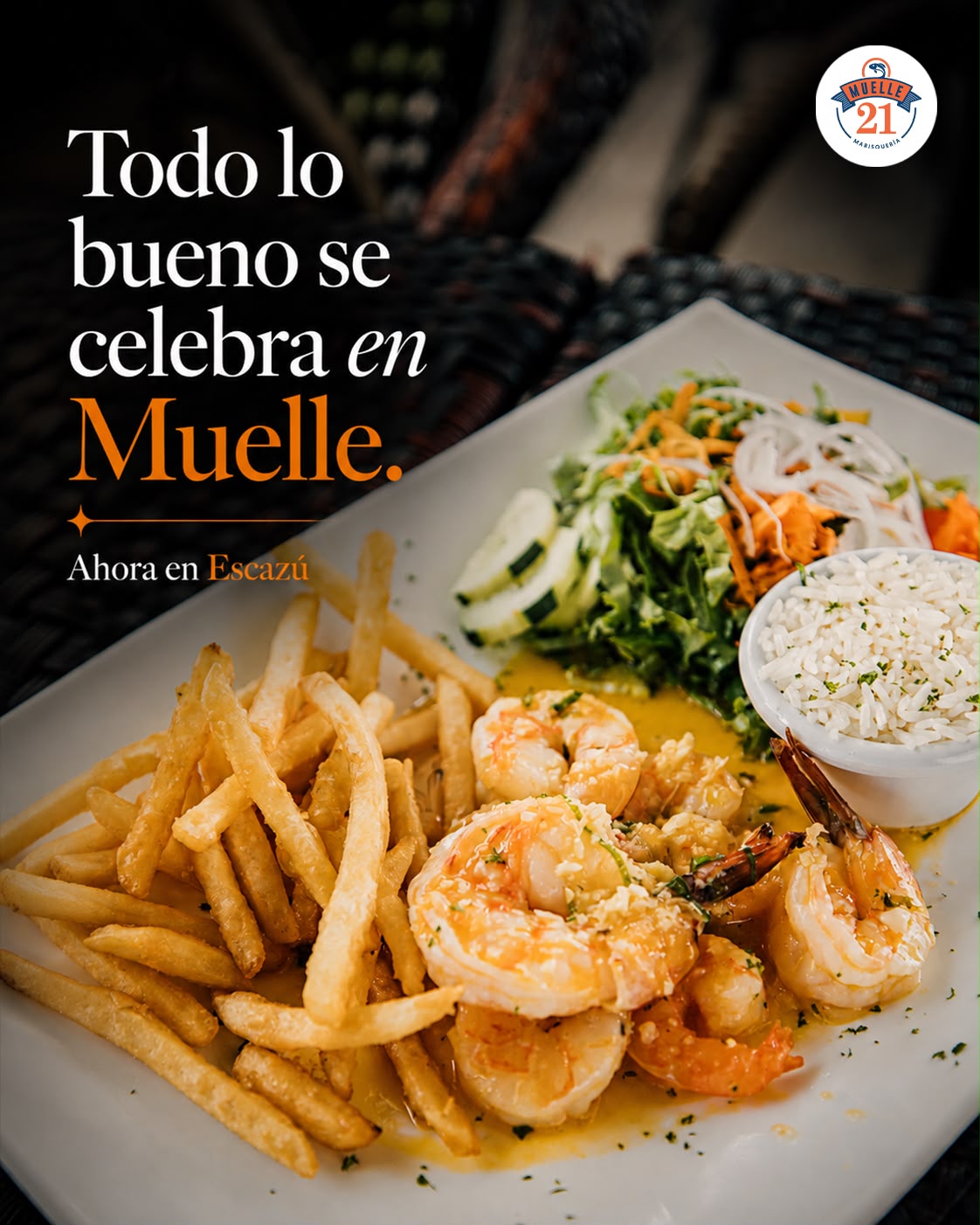 Muelle 21 abre en Escazú