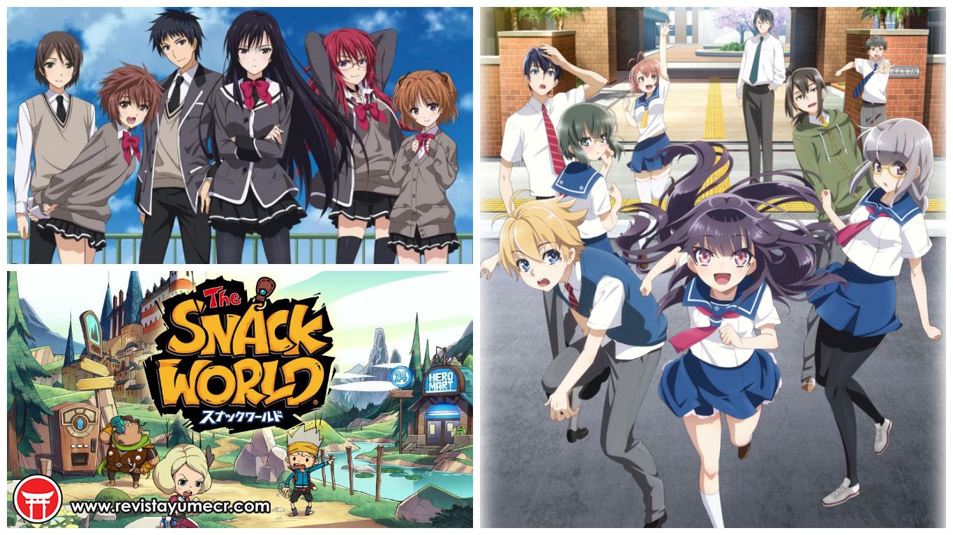 Noticias anime – HaruChika, Shoujo-tachi wa Koya wo Mezasu, The Snack World y más