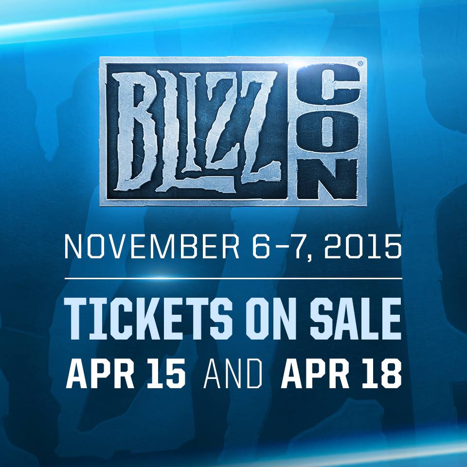 Invitación de Blizzard a la Blizzcon 2015