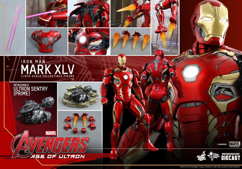 Nueva figura de Iron-Man Mark XLV