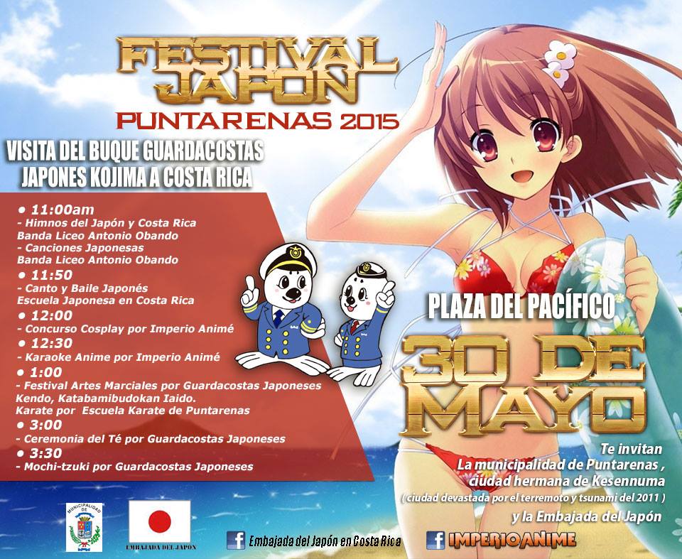 Puntarenas abre sus puertas a la cultura japonesa