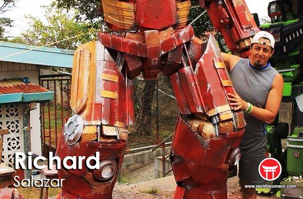 Richard Salazar: de jugar con legos a crear a Huklbuster