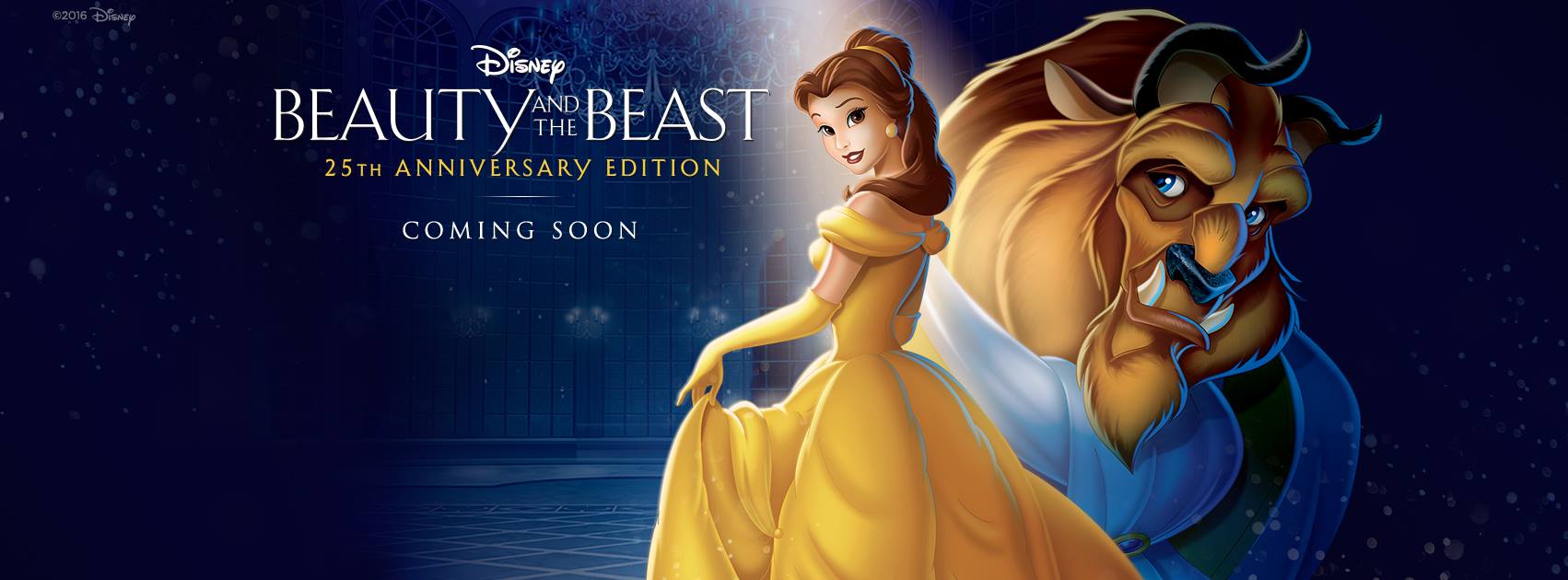 Aquí está el primer póster de Beauty and the Beast