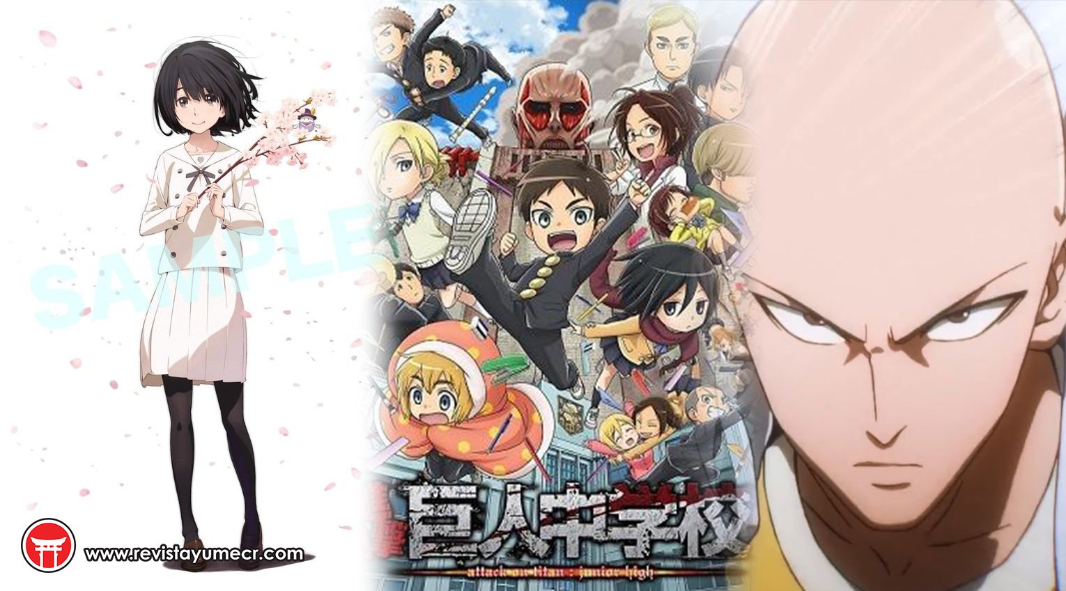 One Punch Man, Kokoro ga Sakebitagatterunda y más en los anuncios destacados del día