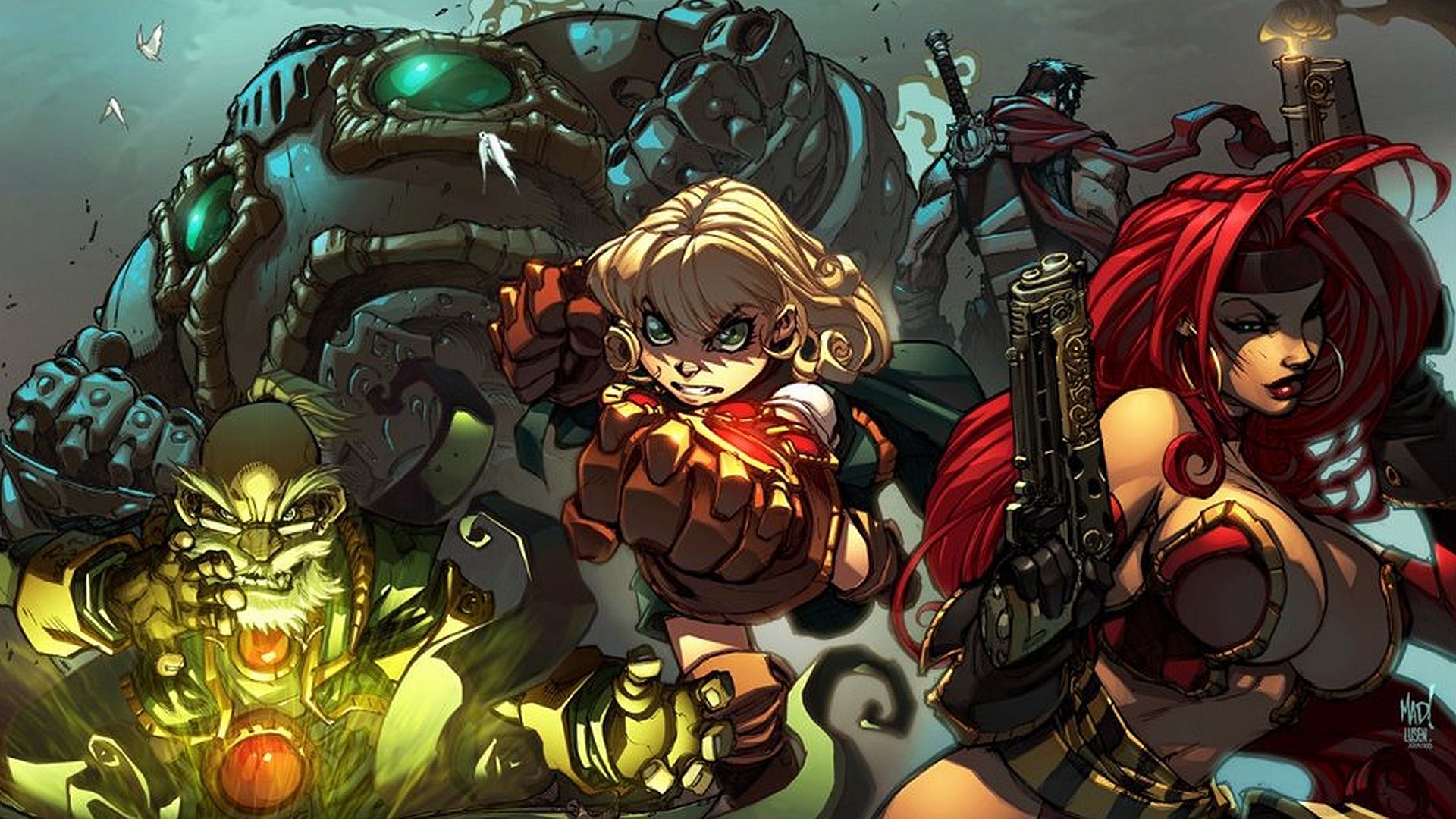 Battle Chasers muestra un tráiler inspirado en los Thundercats