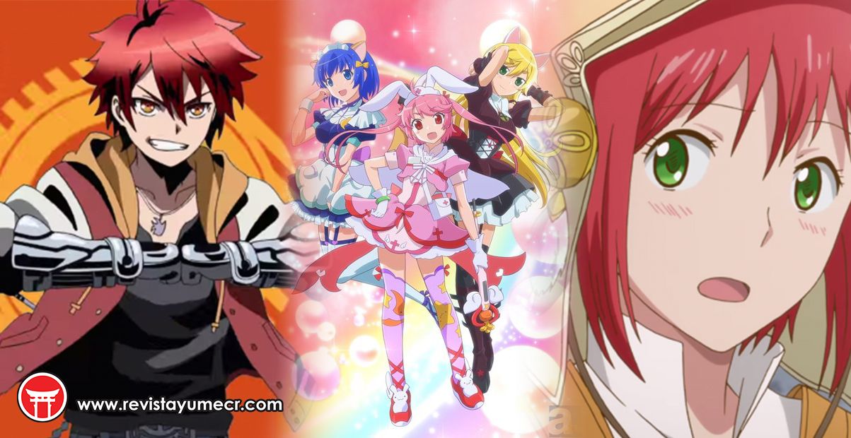 Noticias anime – Nurse Witch Komugi-chan, Akagami no Shirayuki-hime y más