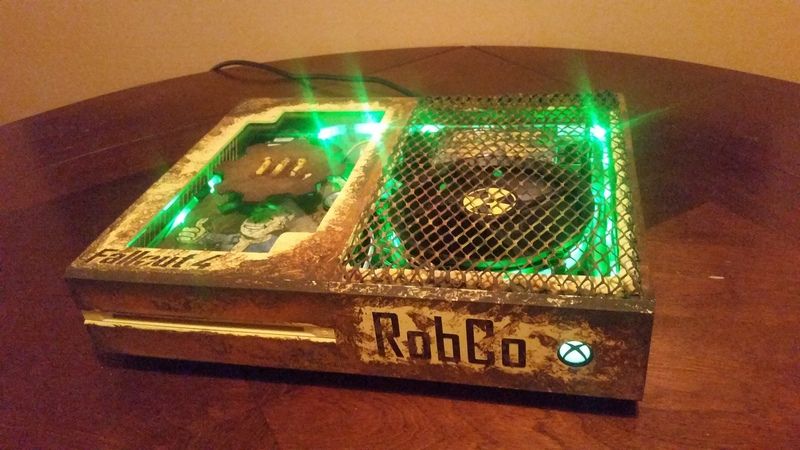 Todos queremos esta Xbox One personalizada de Fallout 4