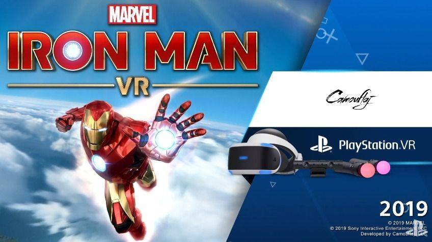 Sony anuncia Iron Man VR