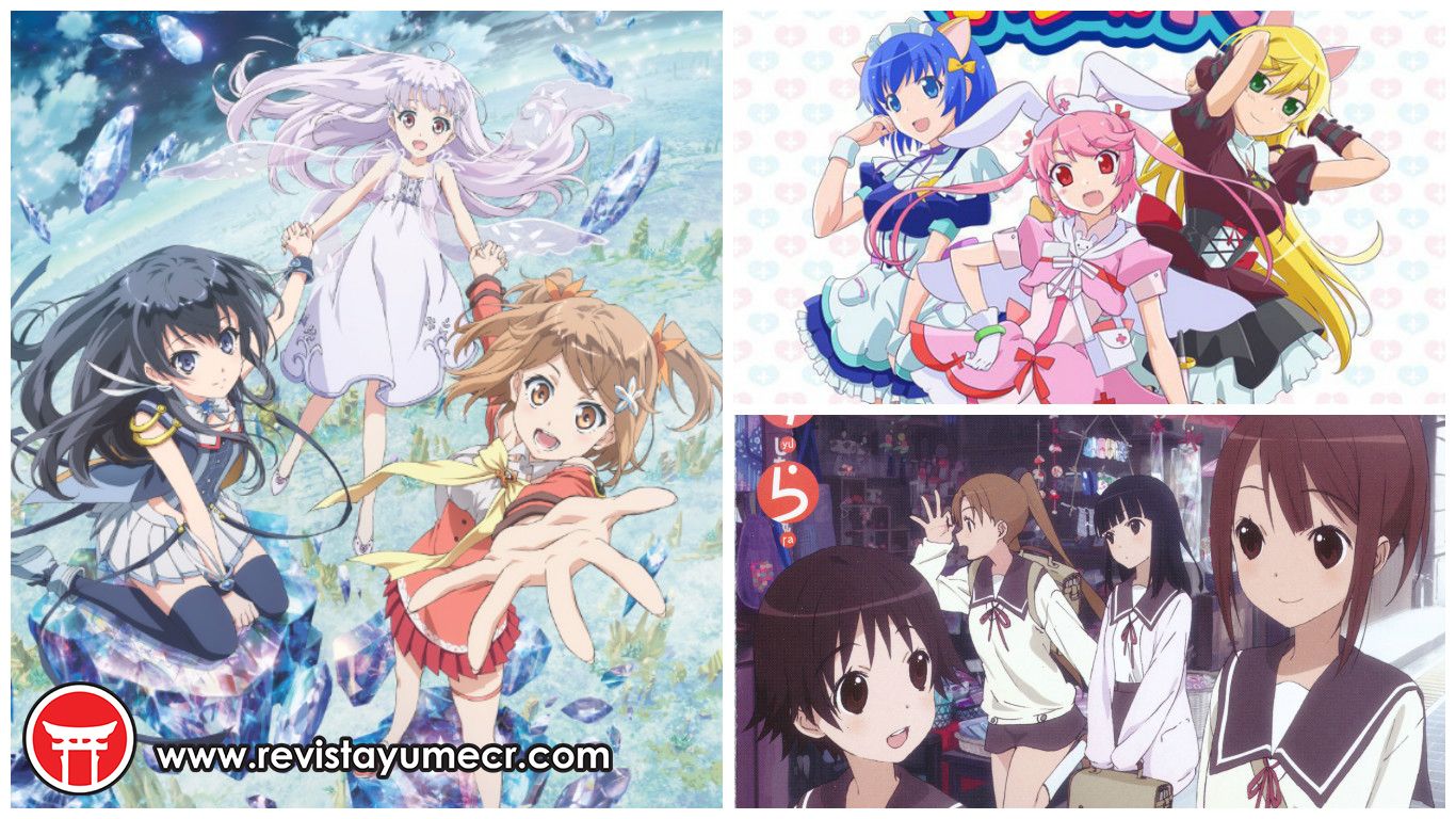 Noticias anime – Glass no Hana to Kowasu Sekai, Tamayura, Nurse Witch Komugi-chan R y más