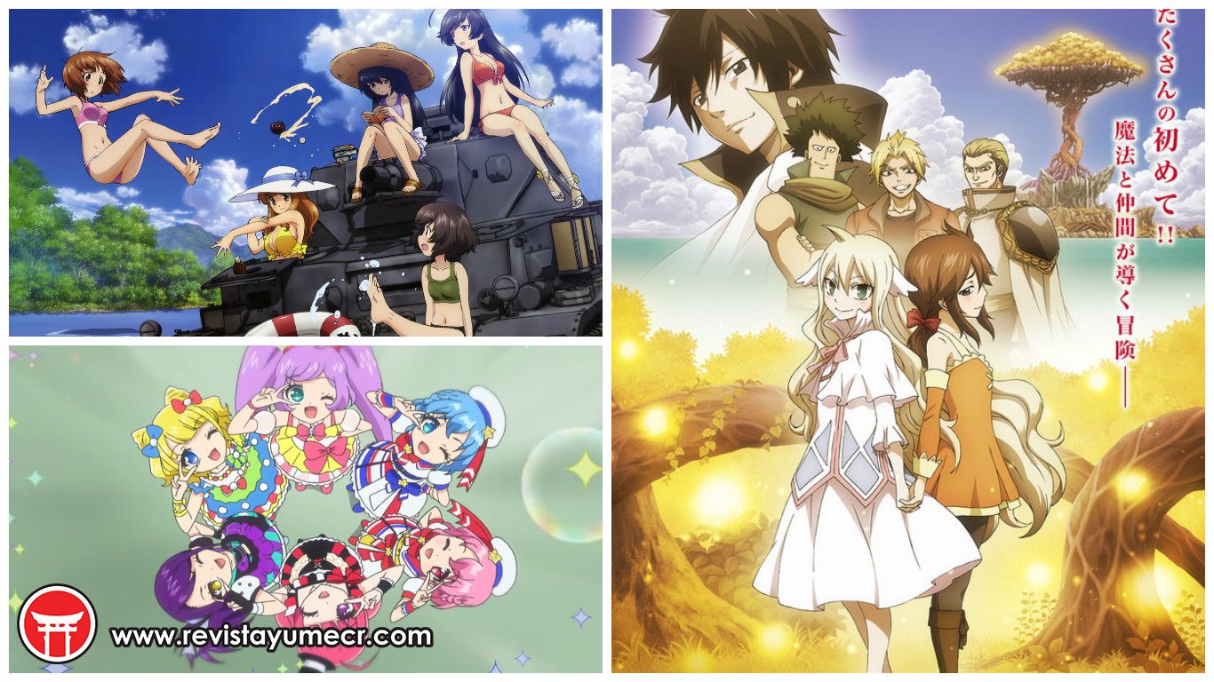 Noticias anime – Girls und Panzer, Fairy Tail Zero, PriPara y más