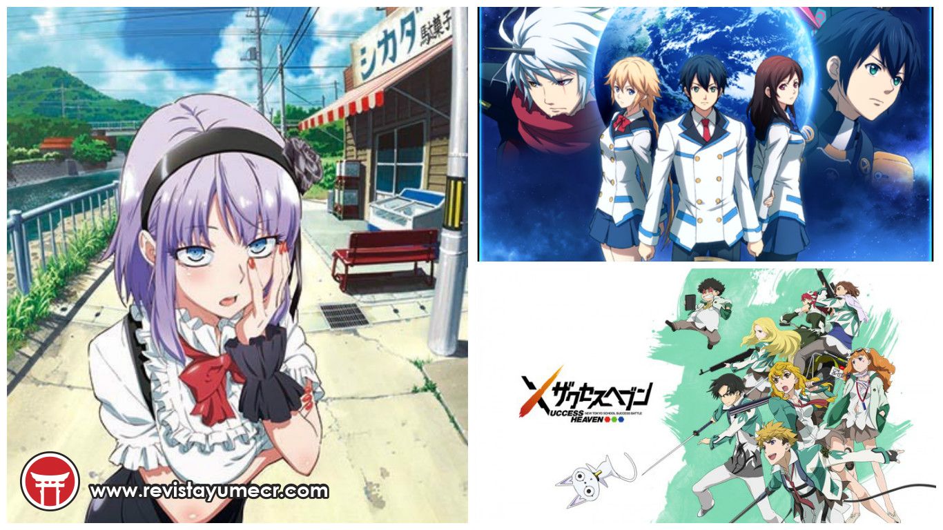 Noticias anime – Dagashi Kashi, Xuccess Heaven, Phantasy Star Online 2 y más