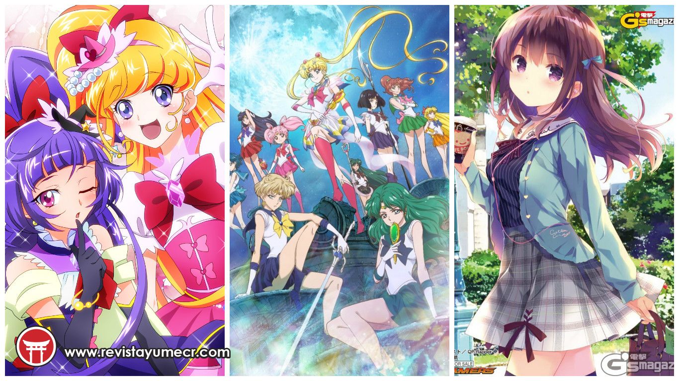 Noticias anime – Mahou Tsukai Precure!, Sailor Moon Crystal, Girlish Number y más