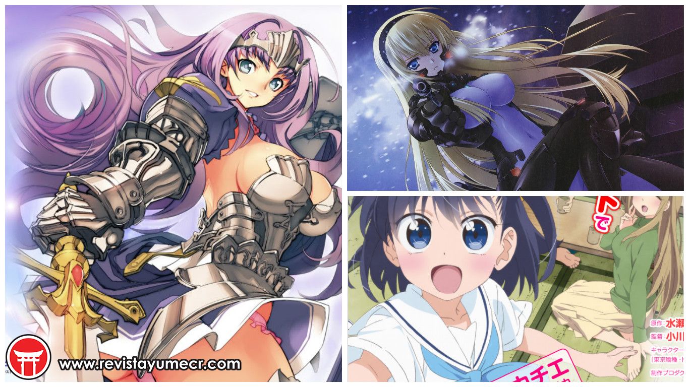 Noticias anime – Queen’s Blade, Schwarzesmarken, Oya-san wa Shishunki y más
