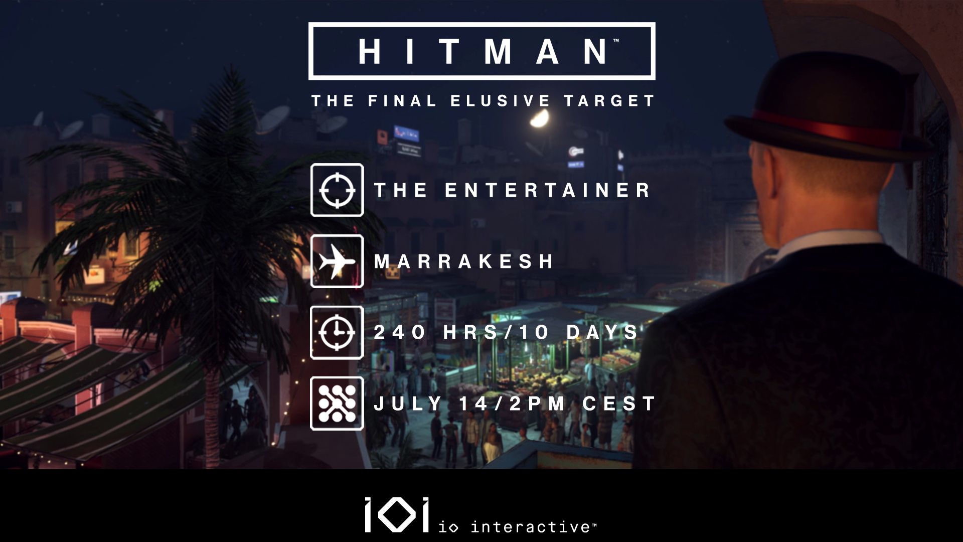 Revelan el último Elusive Target de Hitman