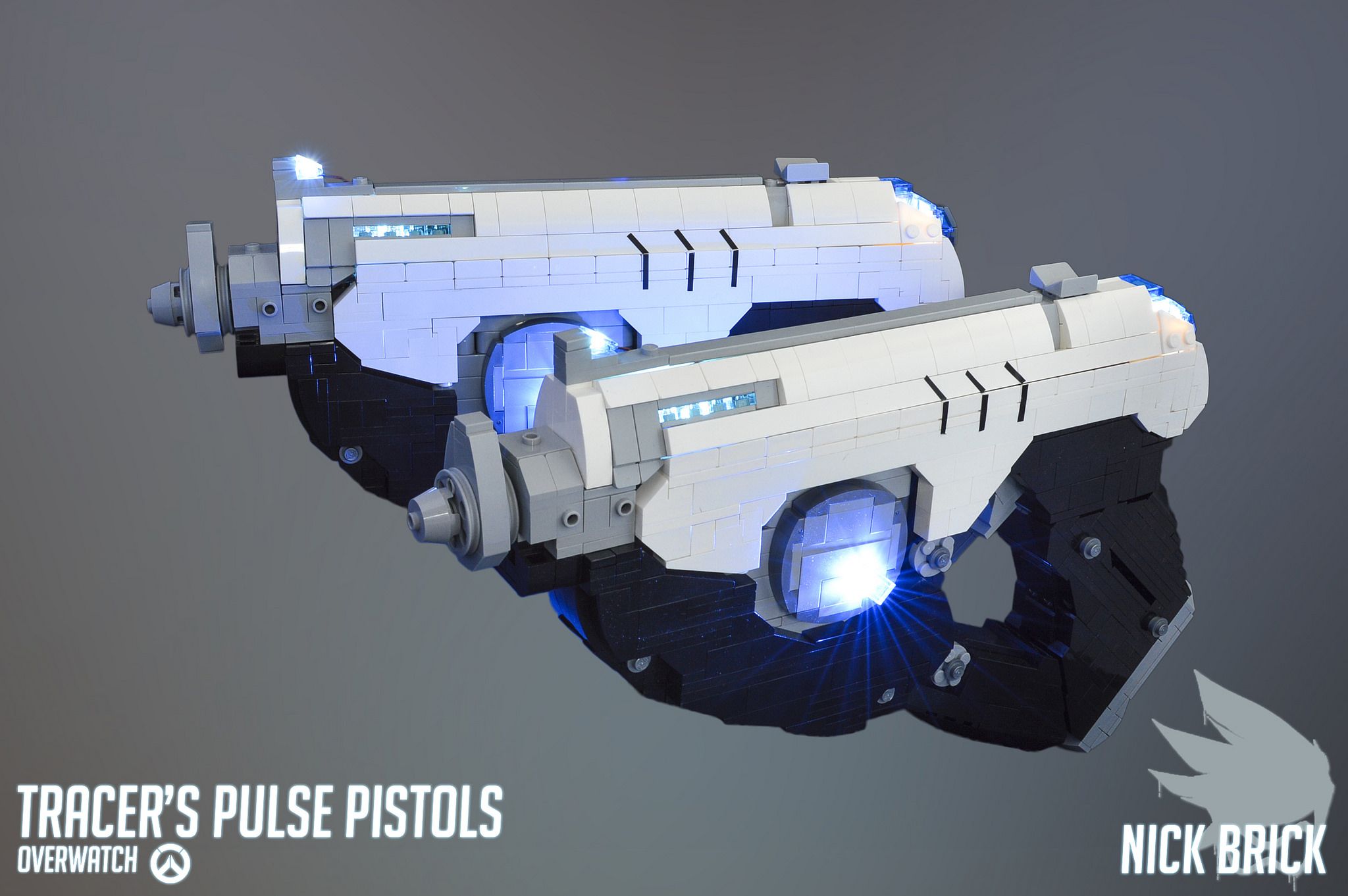 Recrean las pistolas de Tracer utilizando LEGO