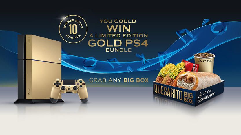 ¿Quieres ganarte un PlayStation 4 dorado?