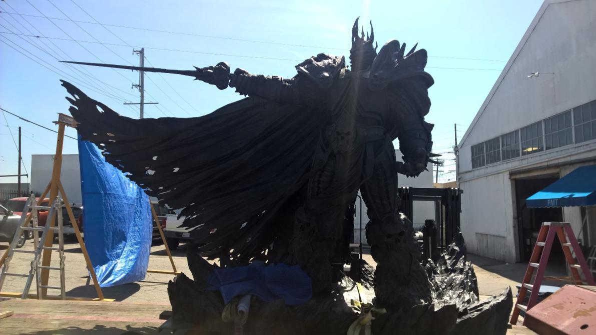 Blizzard revelará una estatua de Arthas Menethil para su aniversario